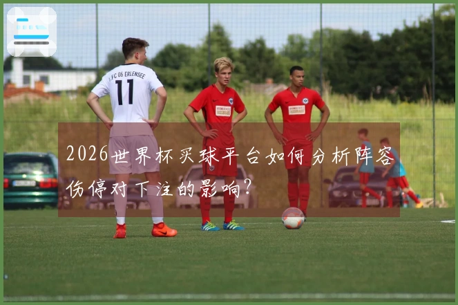 2026世界杯买球平台如何分析阵容伤停对下注的影响？