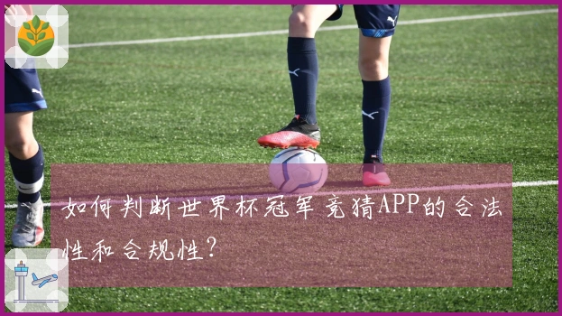 如何判断世界杯冠军竞猜APP的合法性和合规性？